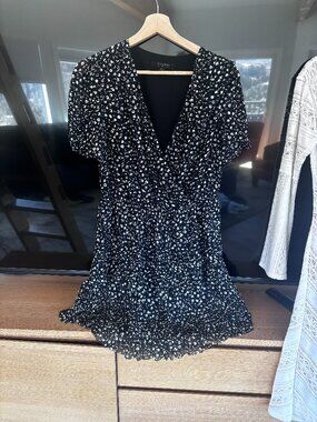 All Saints Pippa floral mini Ddess